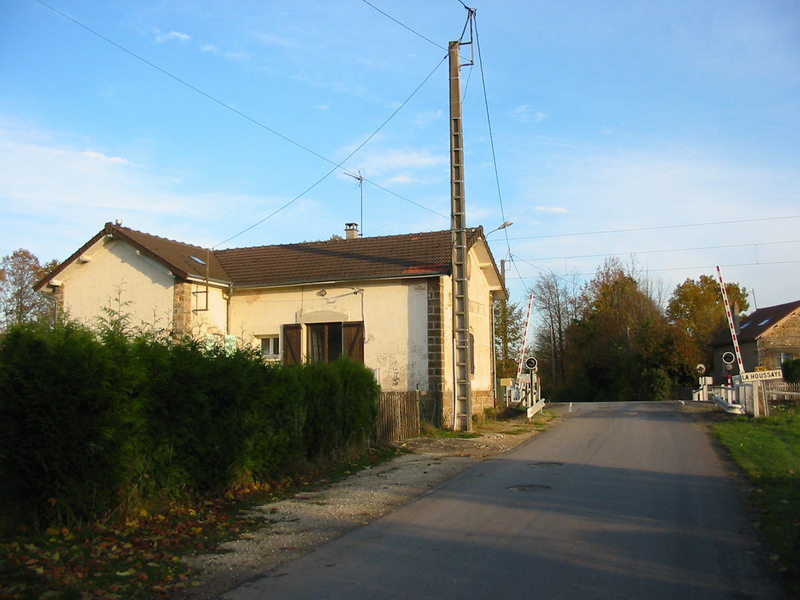 Halte de La Houssaye - Crvecoeur et PN 16 au 19 novembre 2004