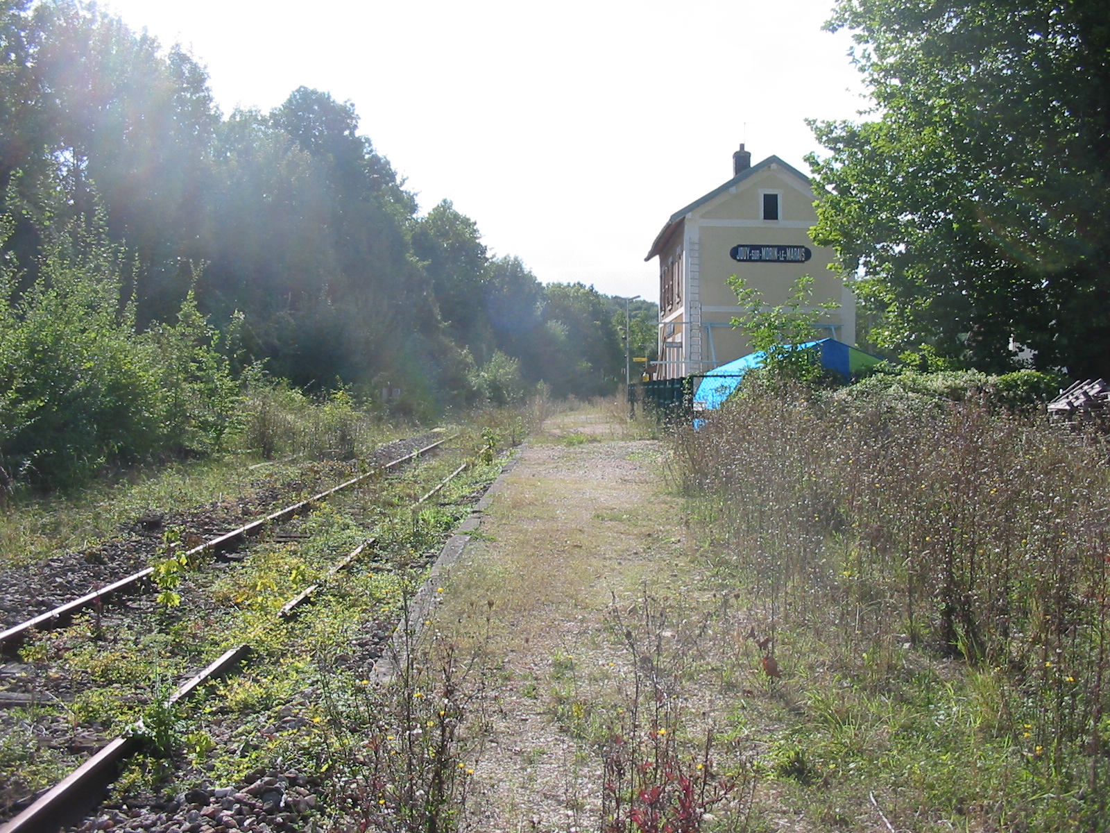 Jouy sur Morin - Le Marais vue vers Gretz au 15 septembre 2004